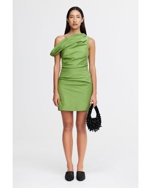 Acler Bepton Mini Dress - Green