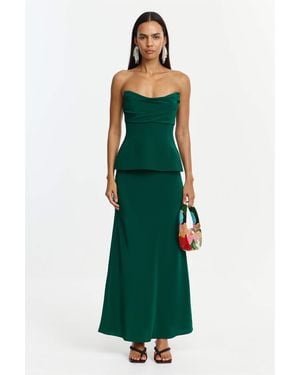Acler Gilwell Maxi Dress - Green