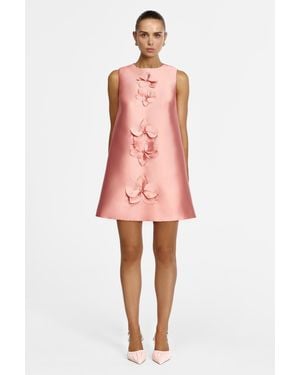 Acler Medora Mini Dress For 100% Polyester Twill - Pink