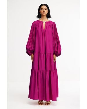 Acler Ingleton Maxi Dress - Pink