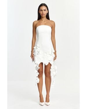 Acler Sandia Mini Dress By - White