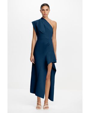 knee length dresses for ladies Wigmore Midi Dress for Women, Clover Canopy, AU10/US6, Polyester Blend