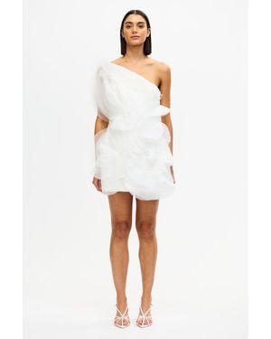 Acler Cotwall Mini Dress For Au6/Us2, Polyester - White