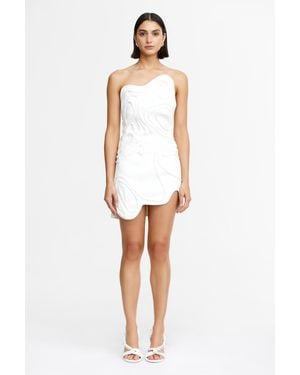 Acler Cliffhill Mini Dress - White