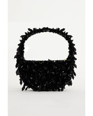Acler Crystal Birch Bag - Black