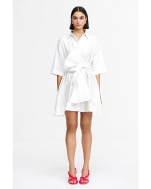 Acler Otterford Mini Dress - White
