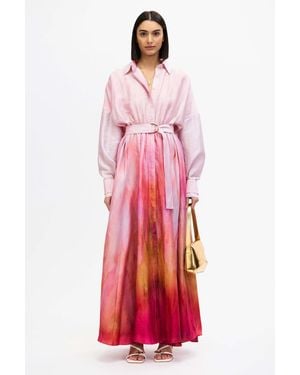 Acler Driften Maxi Dress - Red