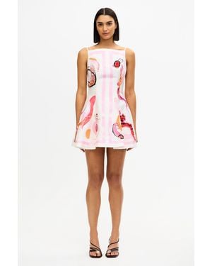 Acler Pennick Mini Dress - Red