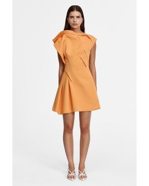 Acler Borras Mini Dress - Orange