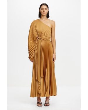 Acler Sadgill Maxi Dress - Brown