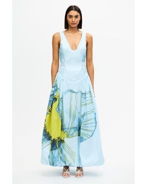 Acler Maxi Dress - Blue