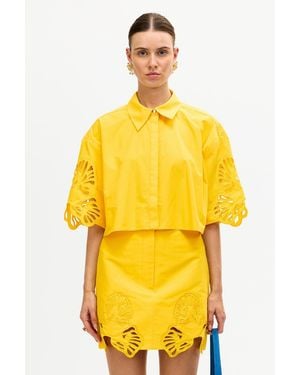 Acler Blairhall Top - Yellow