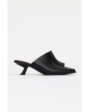 Acler Halwill Mule, For Cow Leather - Black