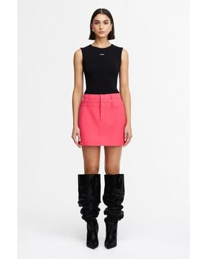 Acler Rodborough Skirt - Pink