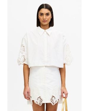 Acler Blairhall Top - White