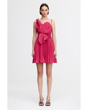 Acler Newtie Mini Dress - Red