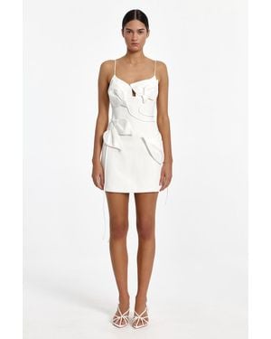 Acler Acler Mini Dress, Au6/Us2 - White