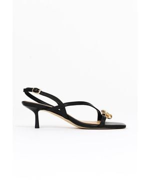 Acler Acler Outfield Heel, For 6Cm Slingback Heel, Leather - Black