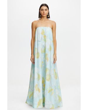 Acler Doveron Maxi Dress - Blue