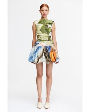 Acler Nershall Mini Dress - Multicolour