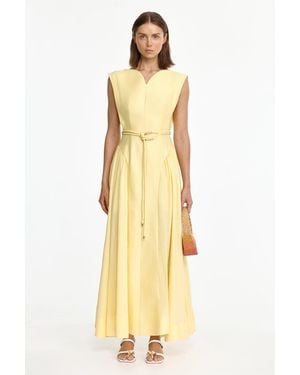 Acler Maxi Dress - Metallic