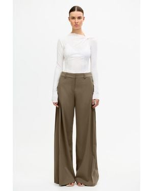 Acler Tailored Suing Pant For - White