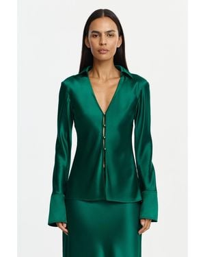 Acler Spunhill Shirt - Green