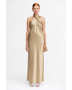 Acler Yewgreen Maxi Dress - Natural