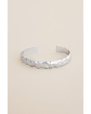 Acler Newberry Sterling Molten Bangle - Natural