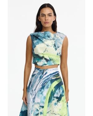 Acler Freston Top - Blue
