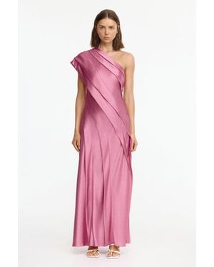 chiffon maxi dress off the shoulder A&A Evara Off Shoulder Chiffon Maxi Dress – ARIELLA & AYANA