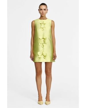 Acler Medora Mini Dress - Yellow