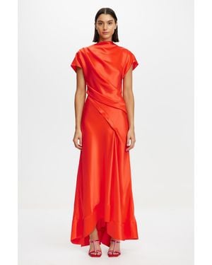 Acler Maxi Dress - Red