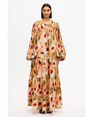 Acler Ingleton Maxi Dress - Orange