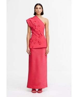 Acler Balderstone Skirt - Red