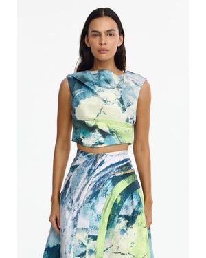 Acler Freston Top - Blue