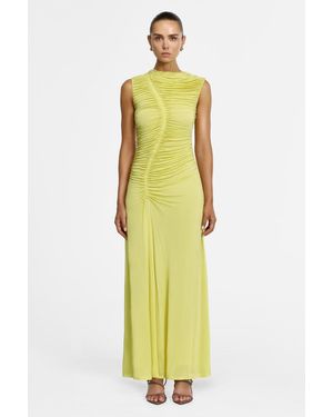 Acler Gillan Maxi Dress - Yellow