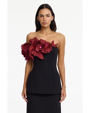 Acler Strapless Top For - Red