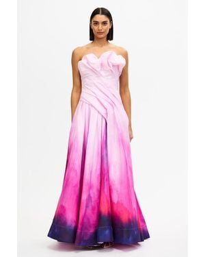 Acler Greenholm Maxi Dress - Pink