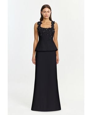 Acler Bunowen Maxi Dress For Cotton Polyester Blend - Blue