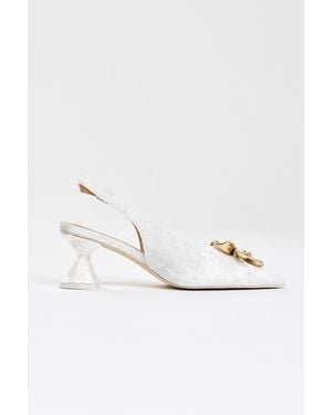 Acler Vondershire Heel - White