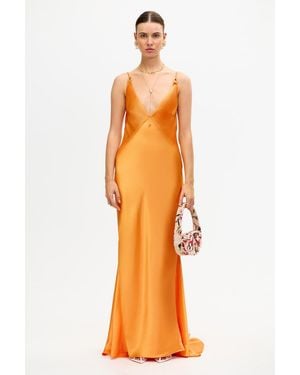 Acler Utterby Maxi Dress - Orange