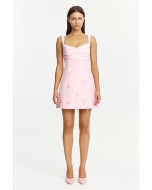 Acler Kendi Mini Dress - Pink