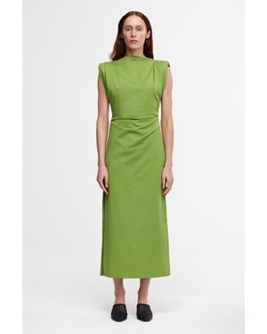 Acler Bepton Midi Dress - Green