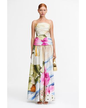 Acler Nershall Maxi Dress - White