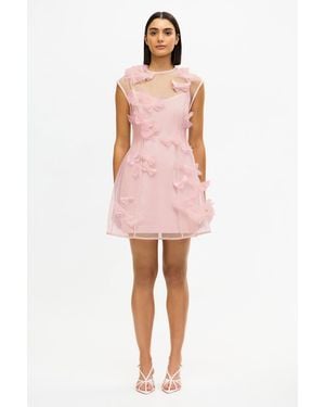 Acler Croanford Mini Dress - Pink