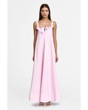 Acler Eastgreen Maxi Dress For 100% Polyester - Pink