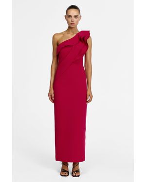 Acler Matlock Maxi Dress For Colour, Size - Red
