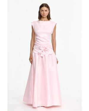 Acler Delph Maxi Dress - Pink
