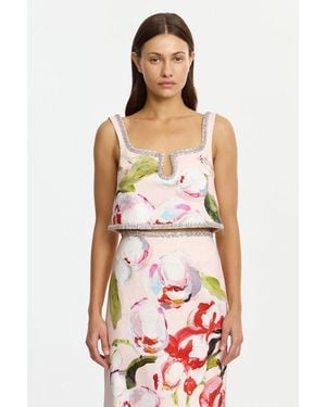 Acler Cropped Top - White
